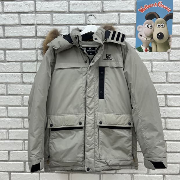 살로몬 오리털 패딩-L 100