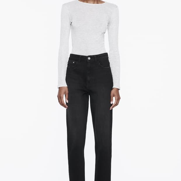 ZARA 자라 블랙 데님