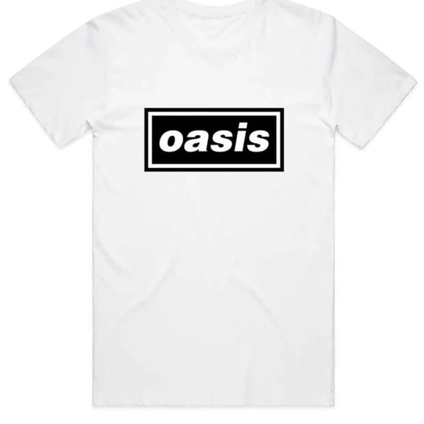 OASIS UNISEX T-SHIRT: DECCA LOGO