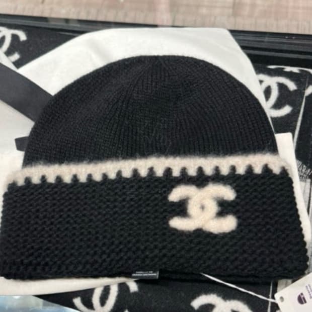 샤넬 캐시미어 비니