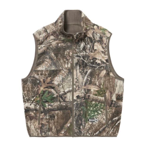 [S급] 디스이즈네버댓 뉴에라 플리스 리버시블 베스트 리얼트리