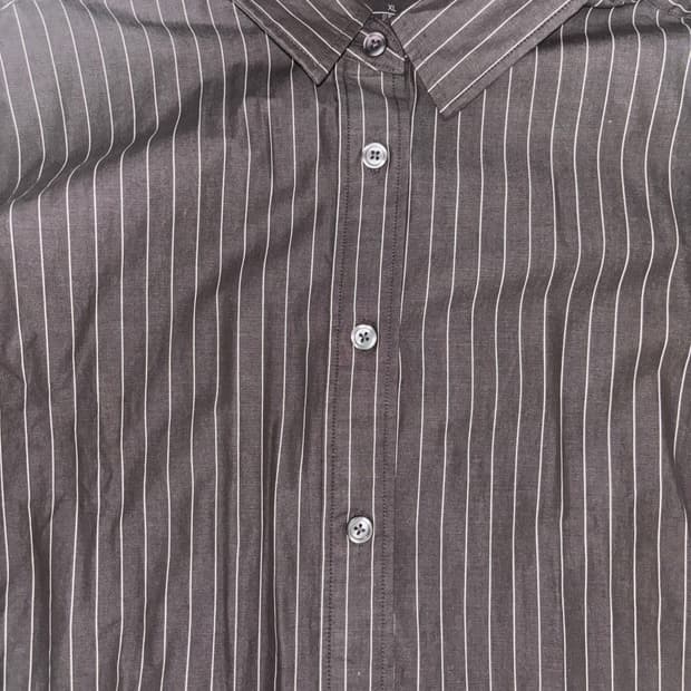 무인양품 스트라이프 셔츠 xl