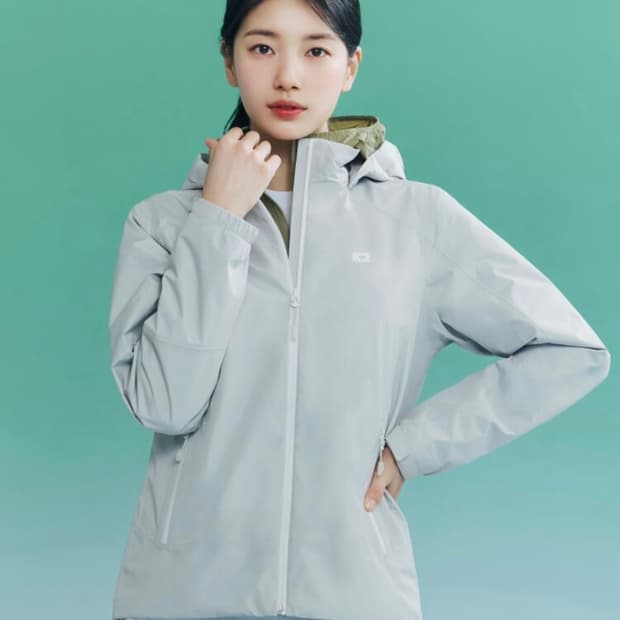 (새상품) K2 케이투 써라운드 고어 2L 자켓W 바람막이 95 펄그레이