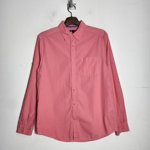 GAP 갭 오리지널 핏 핑크 셔츠