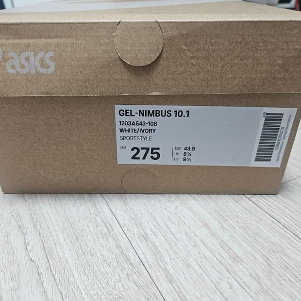 아식스 젤님버스 10.1 275 새상품