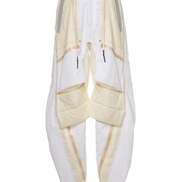 카르넷 아카이브 CRUSTACEAN WIDE LEG TROUSERS