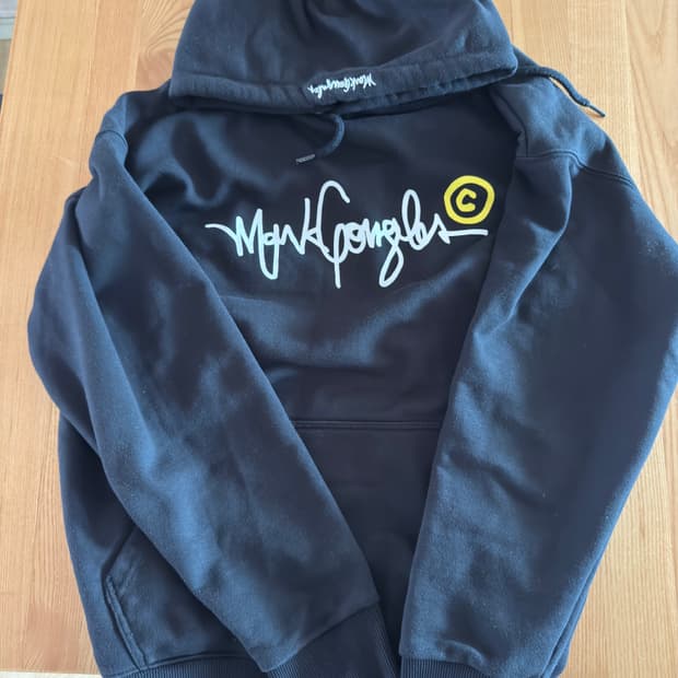 마크 곤잘레스 블랙 후드티 L