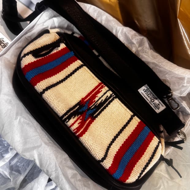 ortega's 오르테가 사슴가죽 숄더백 