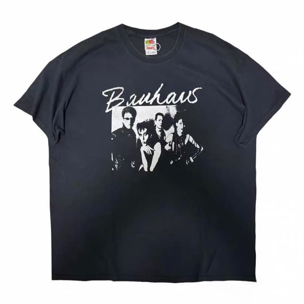 빈티지 00s Bauhaus 티셔츠