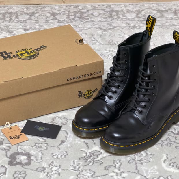 닥터마틴 1460 스무스 블랙 / 260 / 새상품급