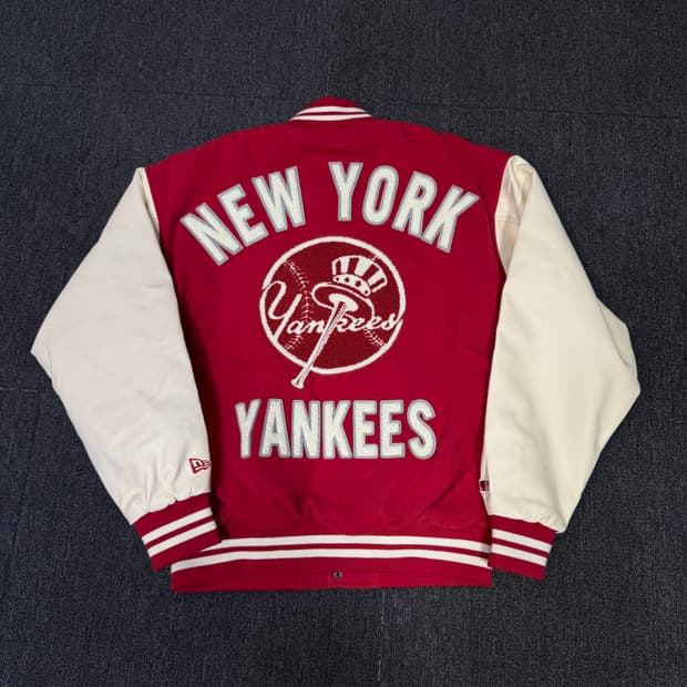 뉴에라 바시티 MLB 뉴욕 양키스 바시티 자켓