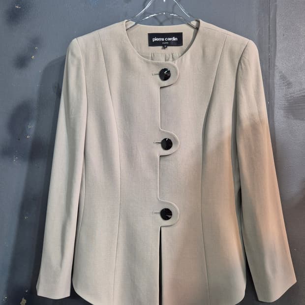 피에르가르뎅 울 100 자켓 블레이저 프리사이즈 