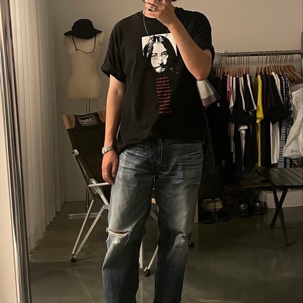 00‘s 빈티지 리바이스 재팬 루즈 스트레이트 Lot 703 32사이즈 