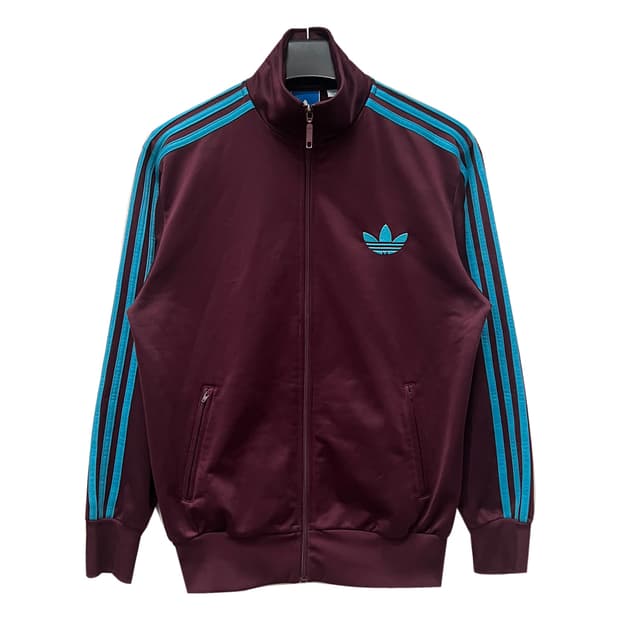 아디다스 파이어버드 마룬 버건디 트랙탑 져지 95