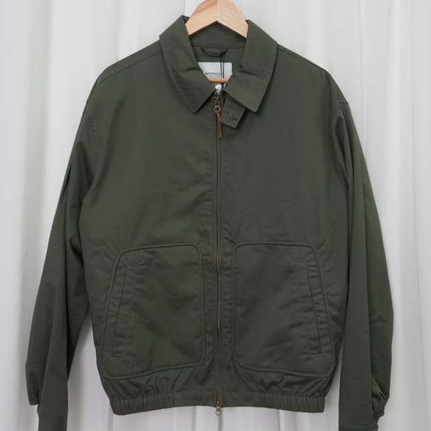 아웃스탠딩 Chino Blouson Jacket (M)