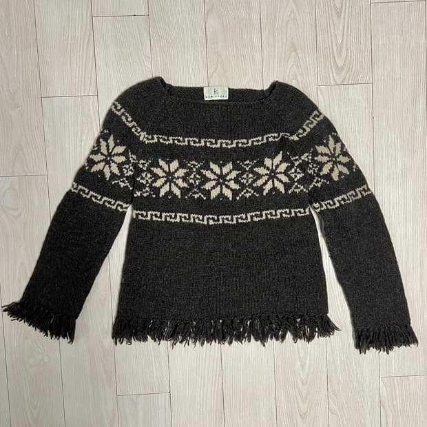 KUMIKYOKU nordic knit