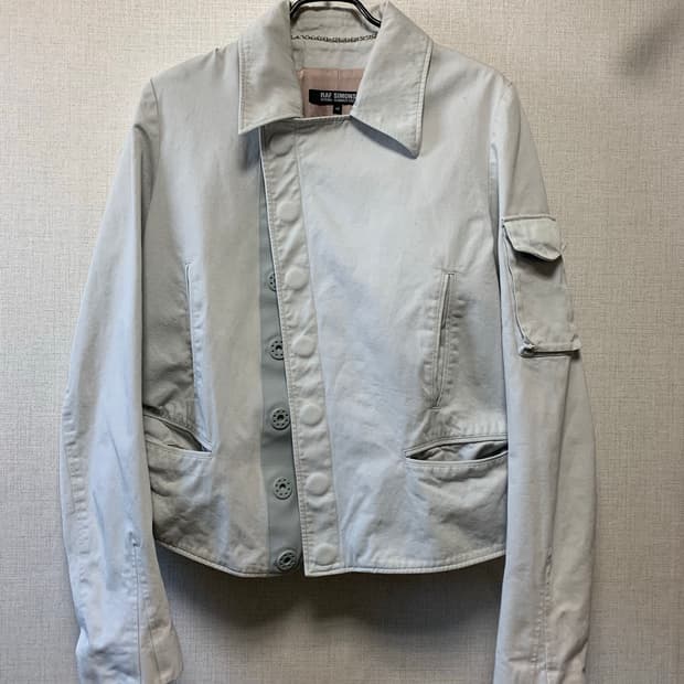 라프시몬스 2005 아카이브 라이더 자켓