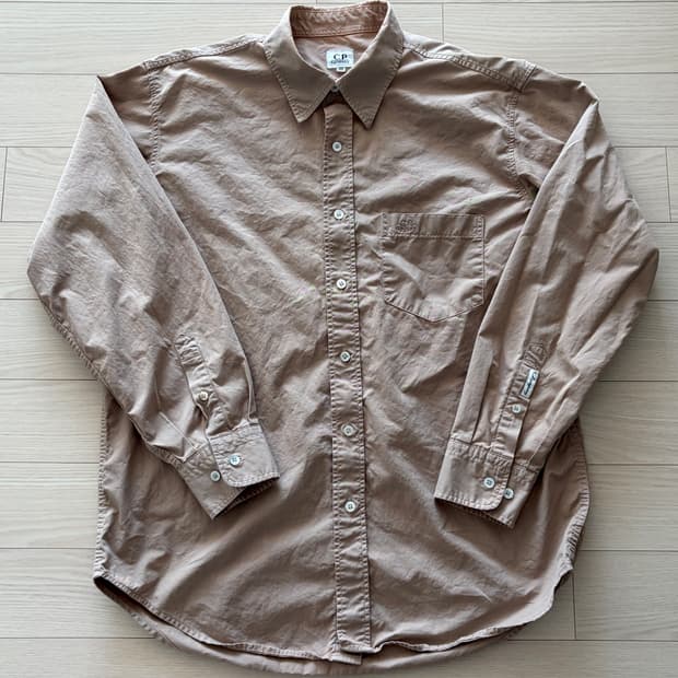 90s 올드 CP컴퍼니 나일론 코튼 셔츠 L (100-105)
