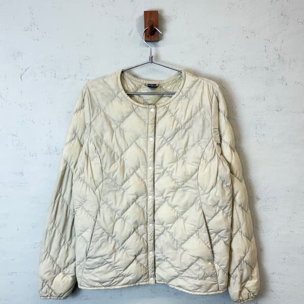 몽벨 수페리어 다운 라운드넥 경량패딩 자켓