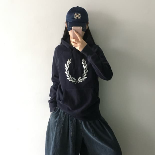 프레디페리 빅로고 후드티