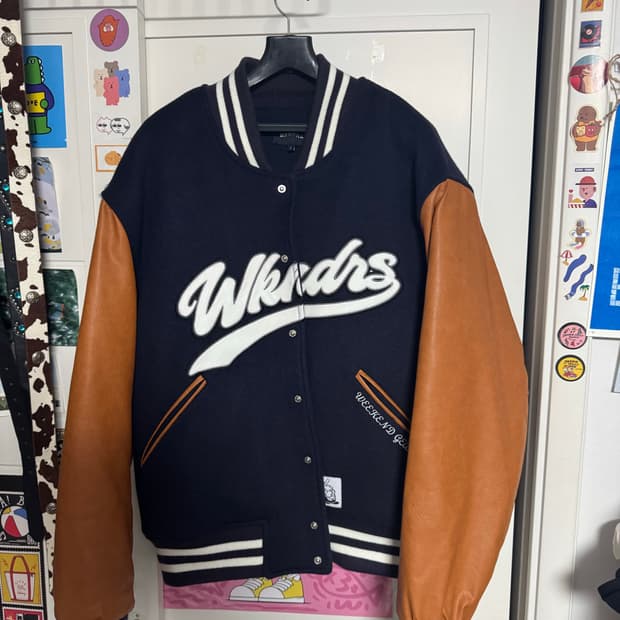 위캔더스 바시티 자켓