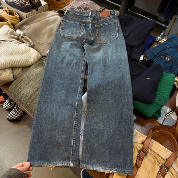 에드윈 505 셀비지 데님 일본 생산 지퍼 플라이 30