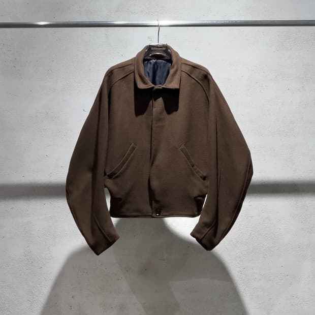 크리스토퍼 네메스 로프 그래픽 크롭 자켓