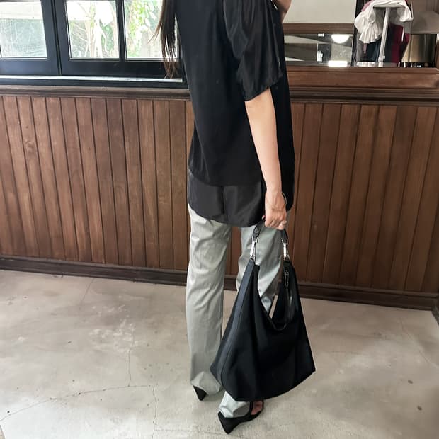 MM6 21s mixed patchwork t-shirt