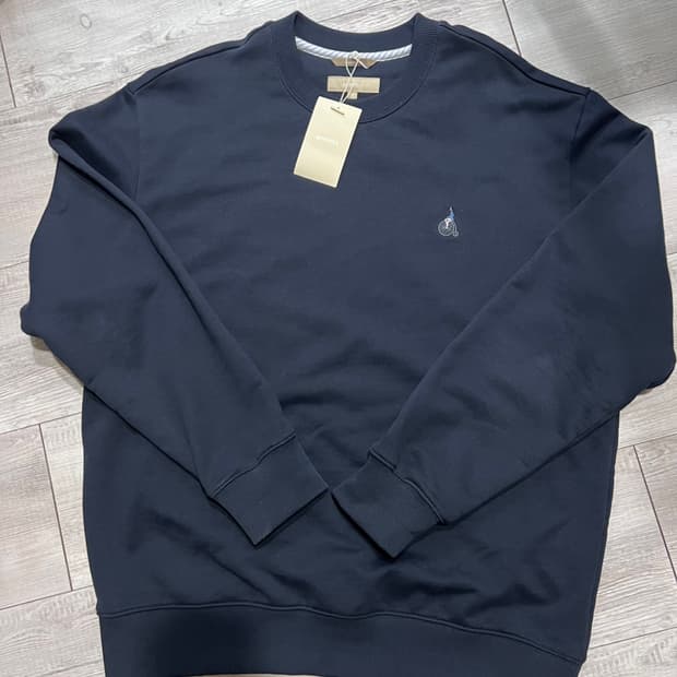 빈폴 맨투맨 M (100-105) 네이비 새상품