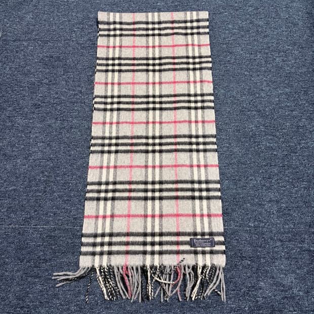 버버리 캐시미어 100% 머플러