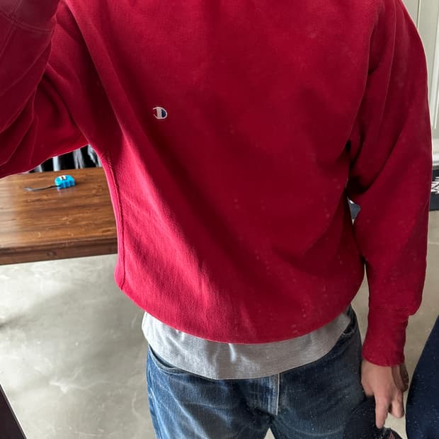 90s Champion Reverse Weave 스웻셔츠