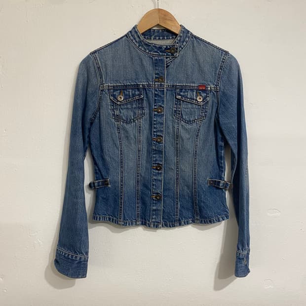 노티카 Y2K 딱붙핏 데님자켓