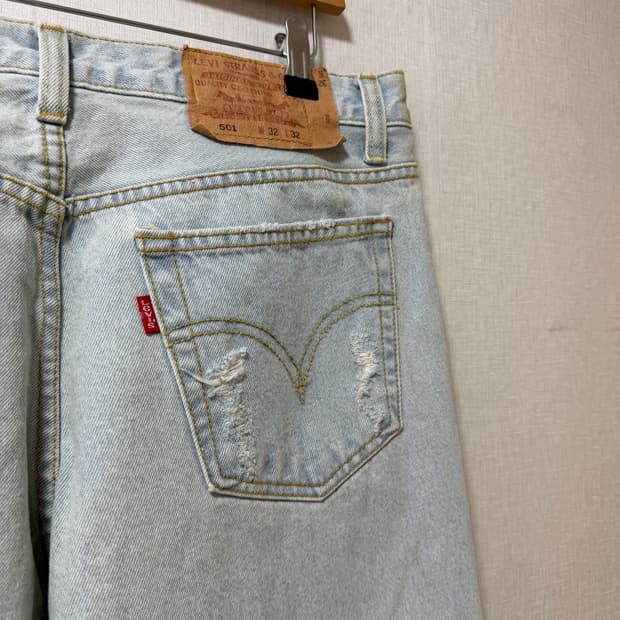 리바이스 501 데님
