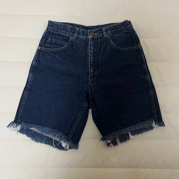 90s 꼼데가르송 옴므(다나카 옴므) 하프 데님 팬츠