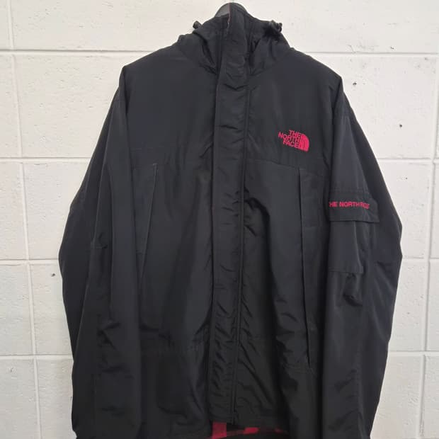 L) 노스페이스 안감 플란넬 바람막이 팝니다
