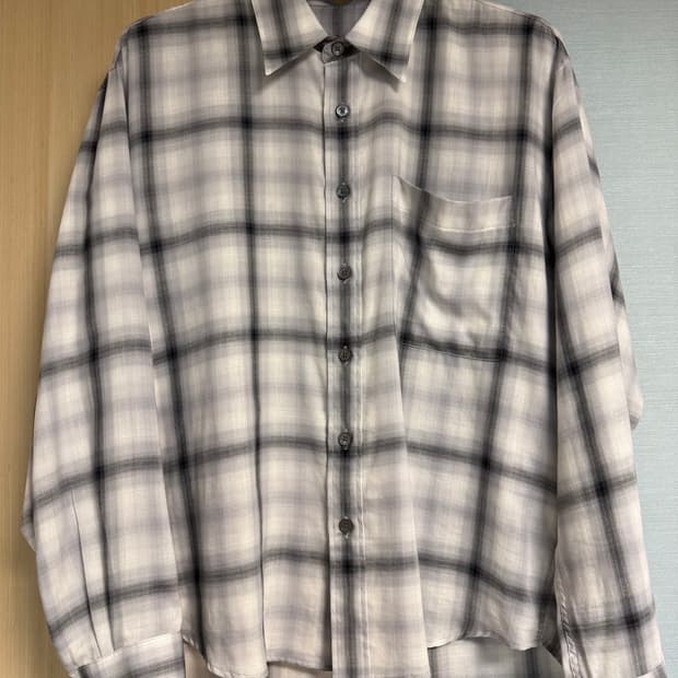 999 휴머니티 EASY CHECK SHIRTS (1사이즈)