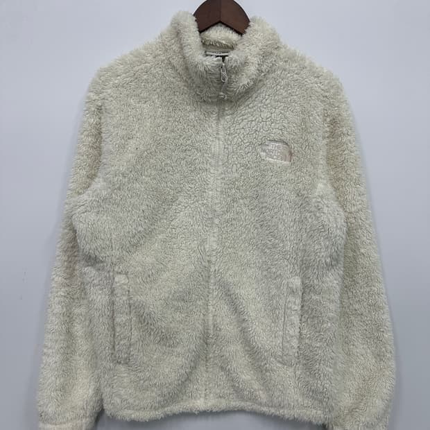 노스페이스 아이보리 플리스 