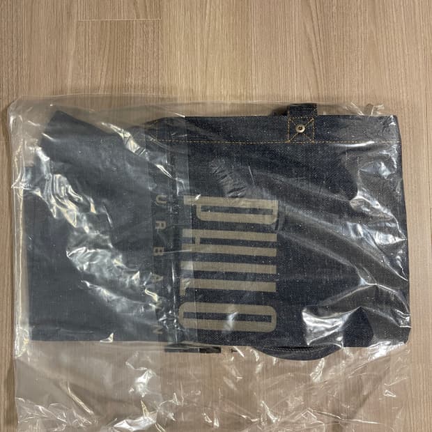 필로그램 데님 토트백