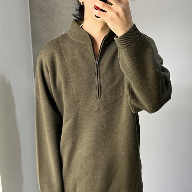 파타고니아 울 하프집 풀오버