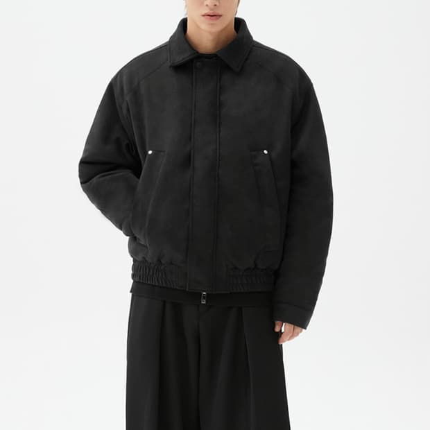 트릴리온 블루종 집업 자켓