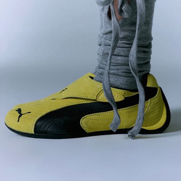 [새제품/280] 푸마 슬림캣 레몬:블랙