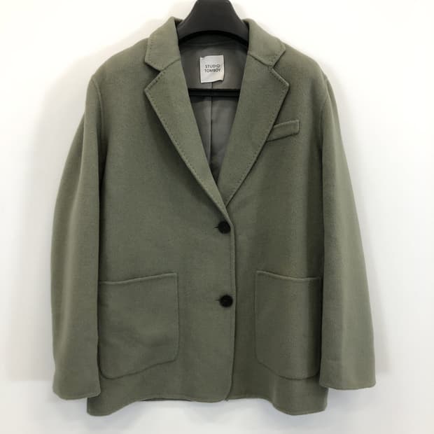 스튜디오톰보이 앙고라 울 오버자켓 80-90-160