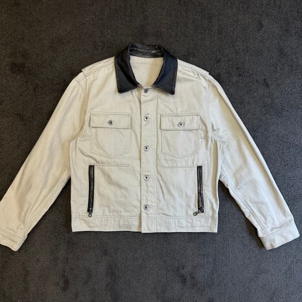 COOR 아이보리 데님 자켓 M