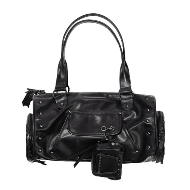 nesty fancy club veil stud bag & wallet