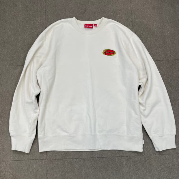 Supreme 슈프림 체인로고 크루넥 맨투맨 L 