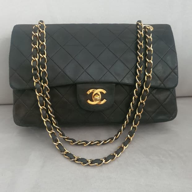 샤넬 빈티지 클래식 브라운