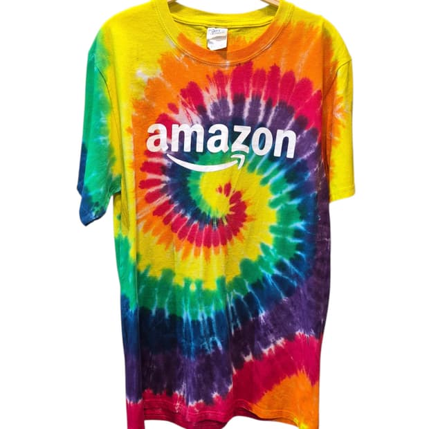 아마존 타이 다이 반팔 티셔츠