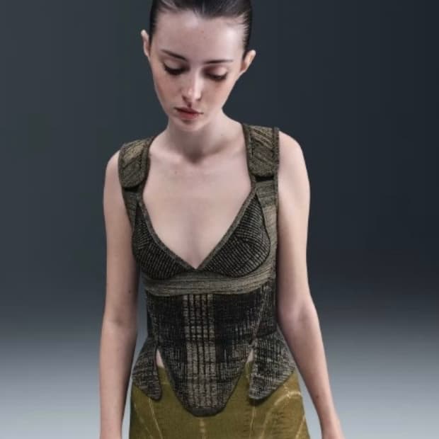 Nike x Knwls 사이드 코르셋 블랙 베이지 S