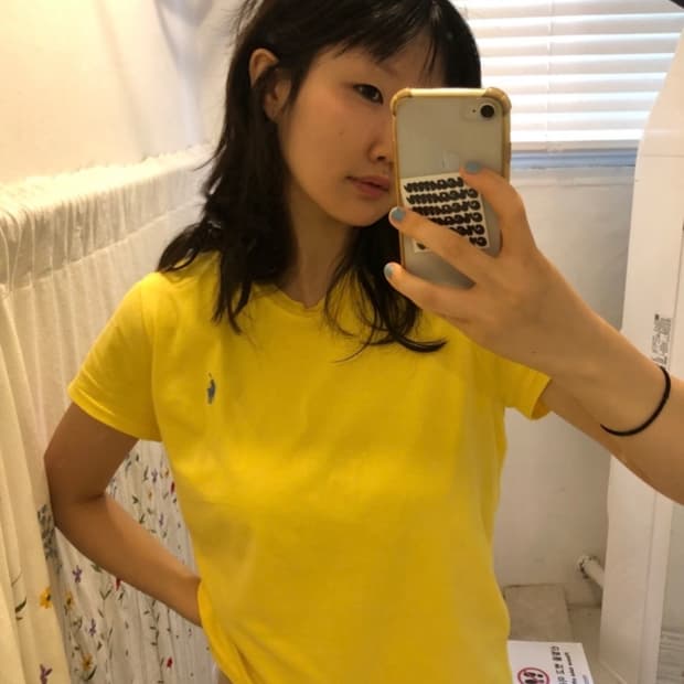 폴로 랄프로렌 1/2 티셔츠 (Woman M) AB0278