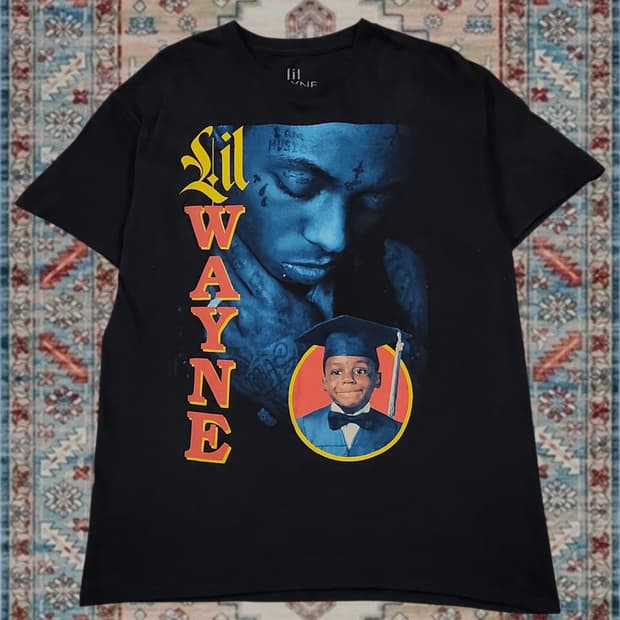 릴 웨인 Tha Carter IV 그래픽 반팔 티셔츠 L
